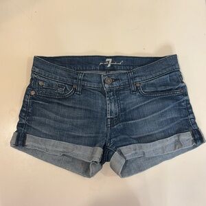 7 For All Mankind Jean Shorts